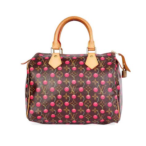 louis vuitton cerises speedy|louis vuitton speedy 25 cherries.